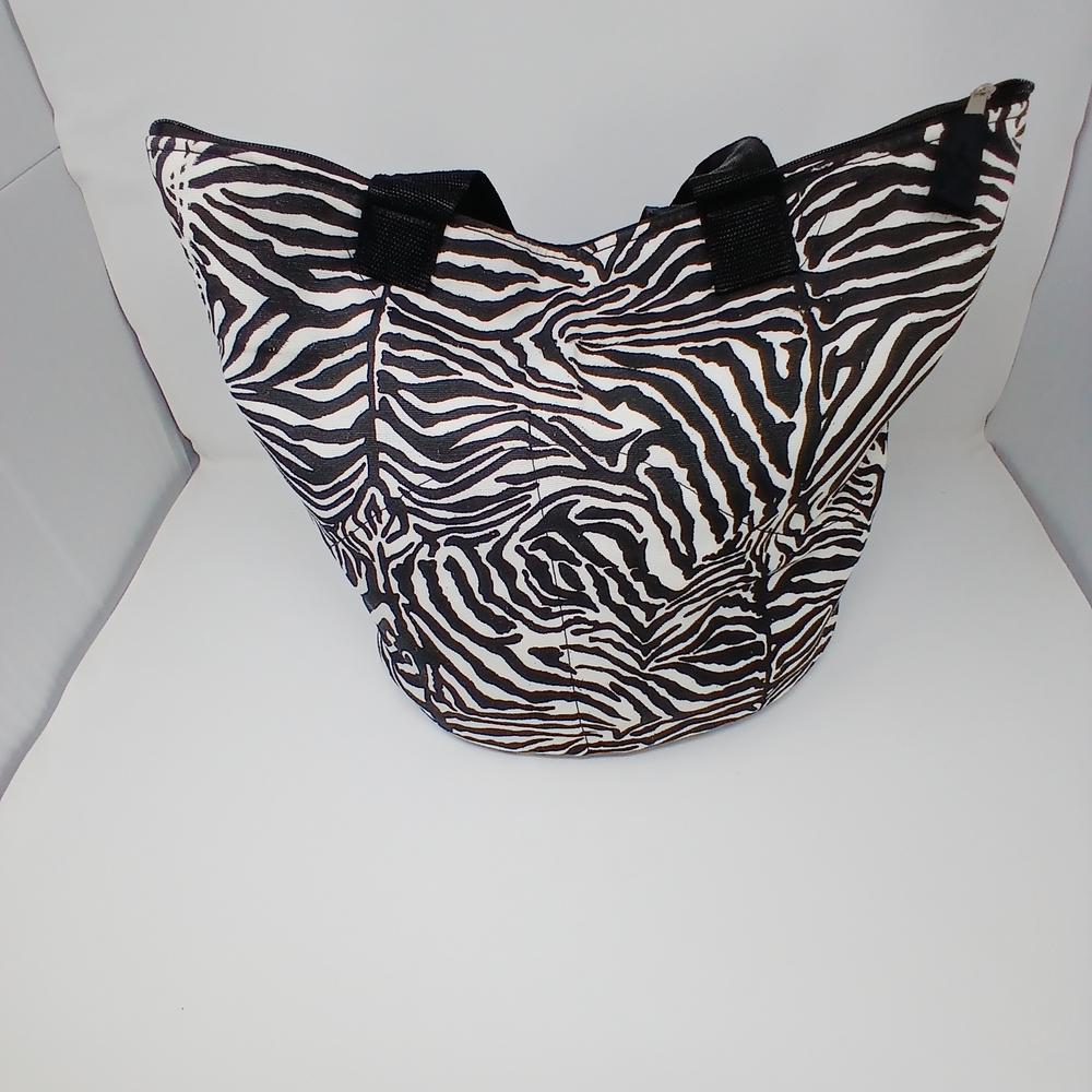 Zebra Print Tote Bag